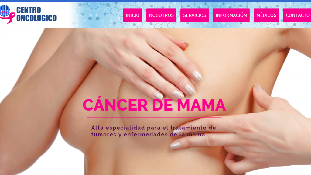 Portafolio Web #XelaGlobal - Centro Oncológico